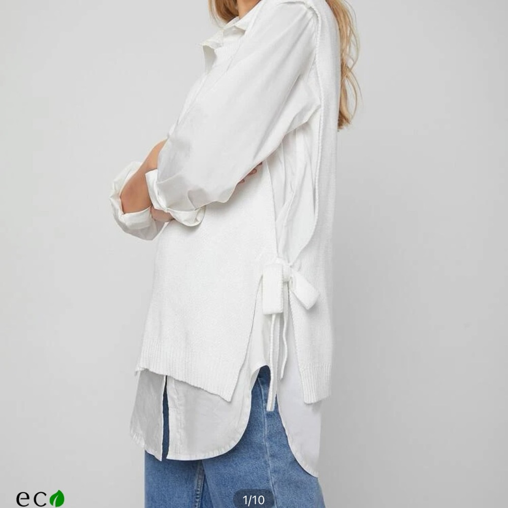 Recycled Relaxed Fir Knit Vest Top